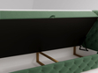 Boxspringbett mit Bettkasten 180x200 Canolo Grün