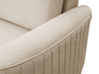 Ecksofa L-Form Rechts mit Schlaffunktion und Bettkasten Limon Dunkelbeige
