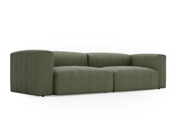 Sofa Moderne Cord Sofa für Wohnzimmer Landi Grün
