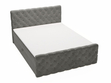 Boxspringbett mit Bettkasten 180x200 Lunaris Dunkelgrau