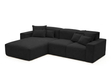 Ecksofa L-Form Links Moderne Ecksofa Leni Schwarz