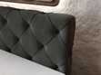 Boxspringbett mit Bettkasten 140x200 Napoli Dunkelgrau