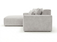 Ecksofa L-Form Links Moderne Ecksofa Leni Grau