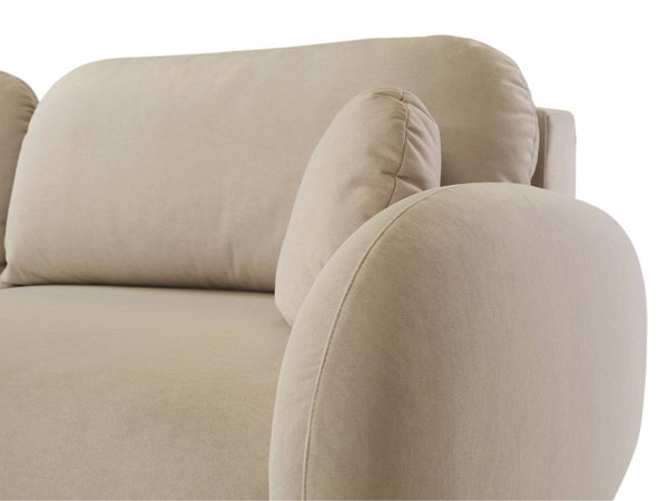 Schlafsofa mit Bettfunktion und Bettkasten Alta Braun
