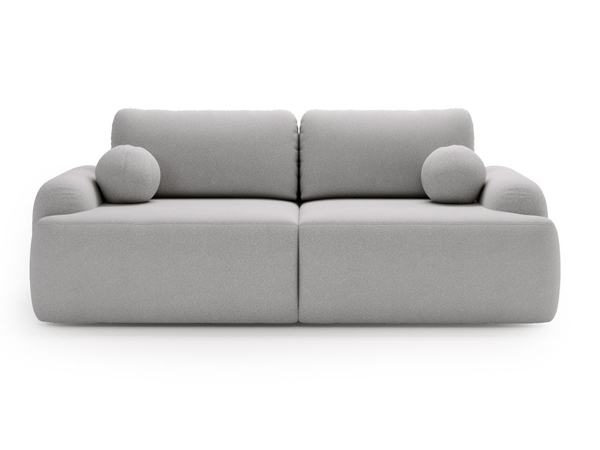 Sofa mit Schlaffunktion und Bettkasten Aurio Grau
