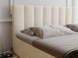 Boxspringbett mit Bettkasten 160x200 Mocca Beige
