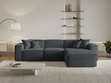 Ecksofa L-Form Rechts Arizona Dunkelgrau