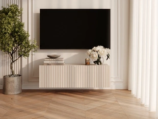 TV-Lowboard mit Türen 100 cm Kioto Cashmere