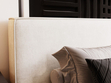 Polsterbett mit Bettkasten und Lattenrost 160x200 Monaco Creme