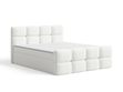 Boxspringbett mit Bettkasten 140x200 Rivon Creme