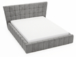 Polsterbett mit Bettkasten und Lattenrost 180x200 Paris Grau