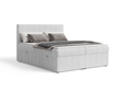 Boxspringbett mit Bettkasten 160X200 Brisa Grau