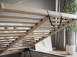 Polsterbett mit Bettkasten und Lattenrost 180x200 Selva Hellgrau