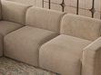 Ecksofa L-Form Links Eluno Beige
