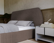 Polsterbett mit Lattenrost 180x200 Blossom - Braun