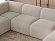 Wohnlandschaft Links Belluno Hellbeige