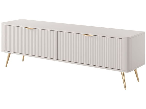 TV-Lowboard mit Türen 160 cm Latina Beige