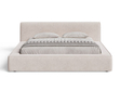 Polsterbett mit Bettkasten und Lattenrost 180x200 Mali Beige