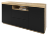85 cm \ Mattschwarz || Wotan Eiche