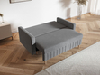 Schlafsofa mit Bettfunktion und Bettkasten Castelo Dunkelblau