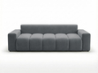 Schlafsofa mit Bettfunktion und Bettkasten Miro Dunkelgrau