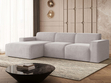 Ecksofa L-Form Links Lavia Grau