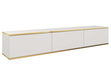 TV-Lowboard Hänge mit Türen 175 cm Diolo Weiß mit glatter Front