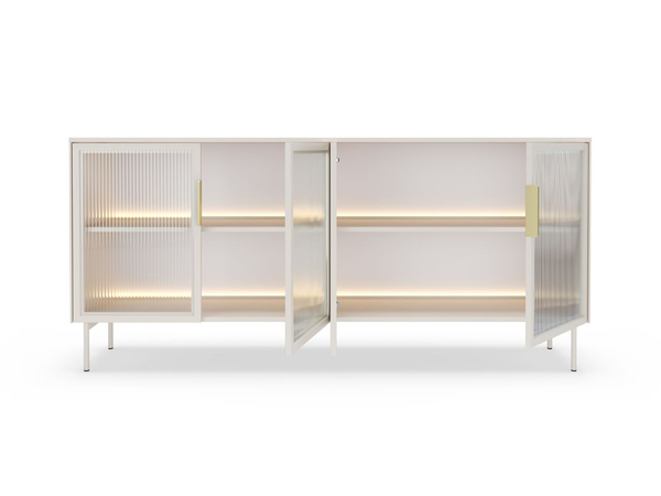 Kommode mit vier Türen Lumina Kaschmir