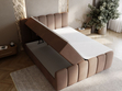 Boxspringbett mit Bettkasten 200x200 Cloud Braun