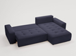 Ecksofa L-Form Rechts mit Schlaffunktion und Bettkasten Portland Anthrazit