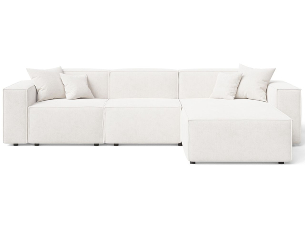 Ecksofa L-Form Rechts Arizona Creme