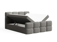 Boxspringbett mit Bettkasten 160x200 Rivon Grau