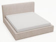 Polsterbett mit Bettkasten und Lattenrost 160x200 Monaco Beige