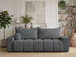 Schlafsofa mit Bettfunktion und Bettkasten Miro Dunkelgrau