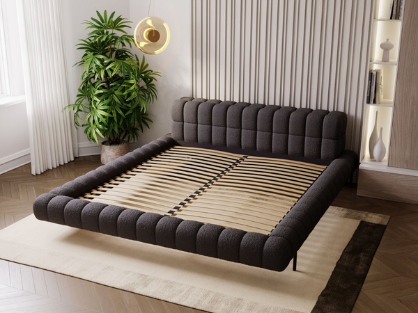 Polsterbett mit Lattenrost 180x200 Imagine Schwarz