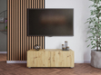 TV-Lowboard mit Türen 100 cm Kioto Artisan Eiche