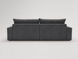 Ecksofa L-Form mit Schlaffunktion und Bettkasten Havi Rechts Graphit