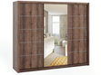 Schiebeschrank mit Spiegel Bino 250 - Monastery Eiche
