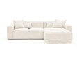 Ecksofa L-Form Rechts Moderne Ecksofa Leni Creme