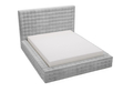 Polsterbett mit Bettkasten und Lattenrost 180x200 Barbados Hellgrau