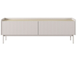 TV-Lowboard mit Türen Abios Beige, Scandi Eiche