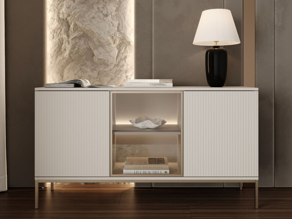 Türkommode mit Led Deo 154 cm Kaschmir