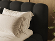 Polsterbett mit Bettkasten und Lattenrost 140x200 Averia Schwarz