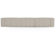 Wohnlandschaft Universell Moderne Cord Ecksofa Landi Beige 