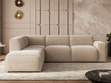 Ecksofa L-Form Links Eluno Beige