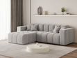 Ecksofa L-Form Links Moderne Ecksofa Loopo Grau