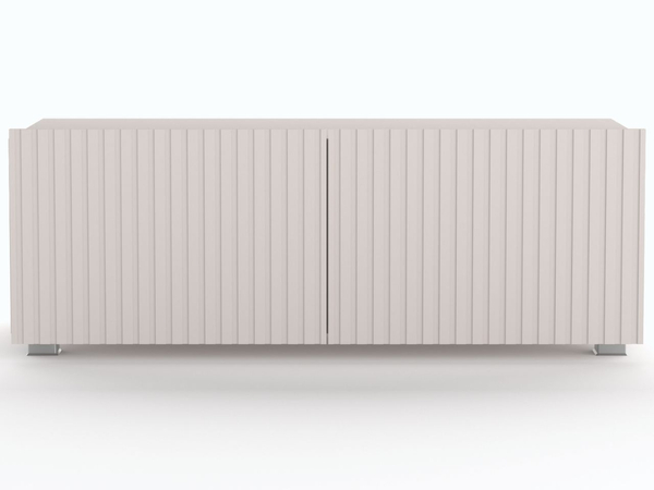 Set mit zwei TV-Lowboard mit Türen 100 cm Kioto Cashmere