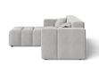 Ecksofa L-Form Links Moderne Ecksofa Loopo Grau