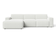 Ecksofa L-Form Links Lavia Hellbeige