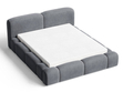 Polsterbett mit Bettkasten und Lattenrost 180x200 Aubi Dunkelgrau